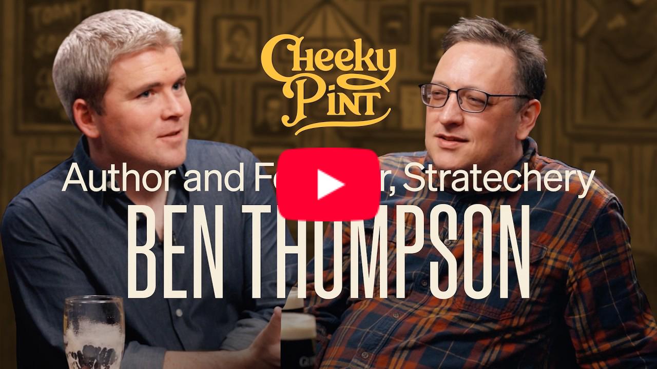Ben Thompson from Stratechery on AI ads, the end of SaaS, and the future of media